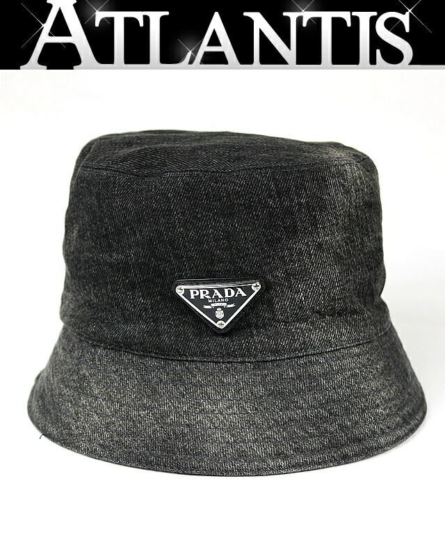 楽天市場】プラダ/PRADA 帽子 メンズ CAPPELLO バケットハット NERO