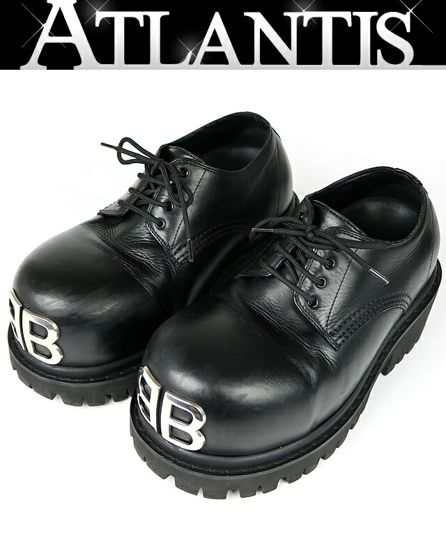 楽天市場】BALENCIAGA バレンシアガ メンズ ドレスシューズ RIM DERBIE