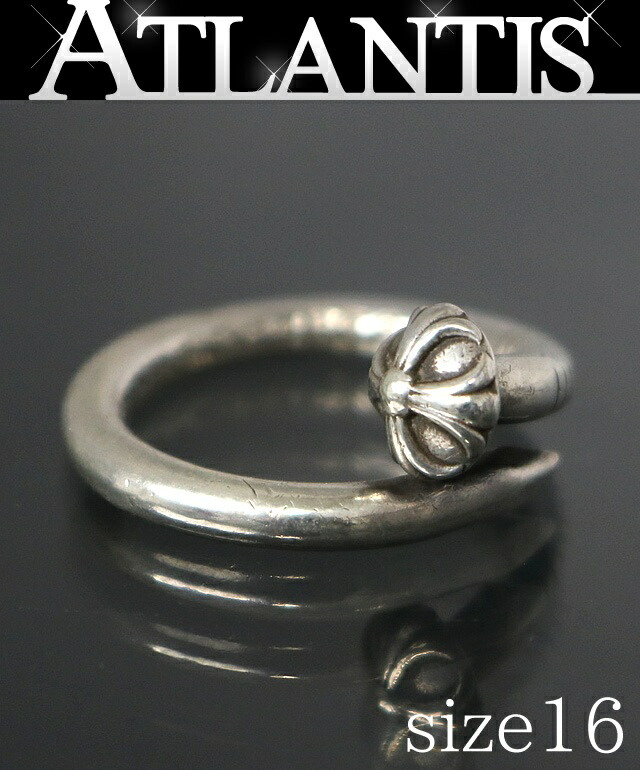 楽天市場】【中古】 CHROME HEARTS クロムハーツ ネイルリング クロス
