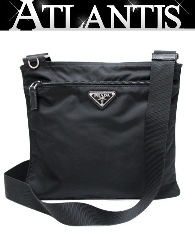 楽天市場】プラダ PRADA 三角ロゴ 巾着 ハンドバッグ ナイロン 黒