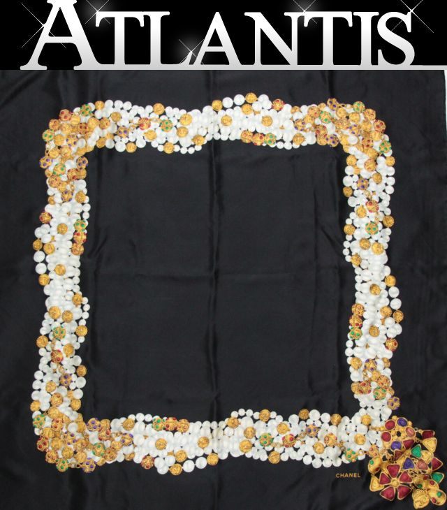 楽天市場】≪ 新品 ≫ CHANEL シャネル シルク スカーフ ノベルティ