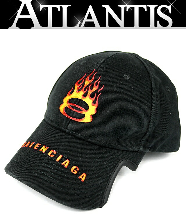 BALENCIAGA ベースボールキャップ 楽天市場】バレンシアガ BALENCIAGA キャップ ツバロゴ ブラック