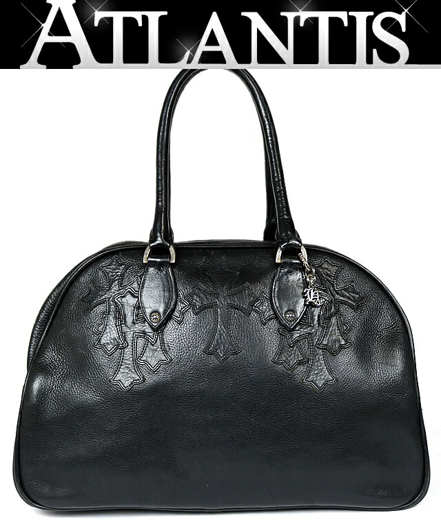 【新品同様】クロムハーツ RINKAN鑑定済 ジムバッグ セメタリークロスパッチ 楽天市場】CHROME HEARTS SMALL GYM BAG BLACK LEATHER SILVER CROSS