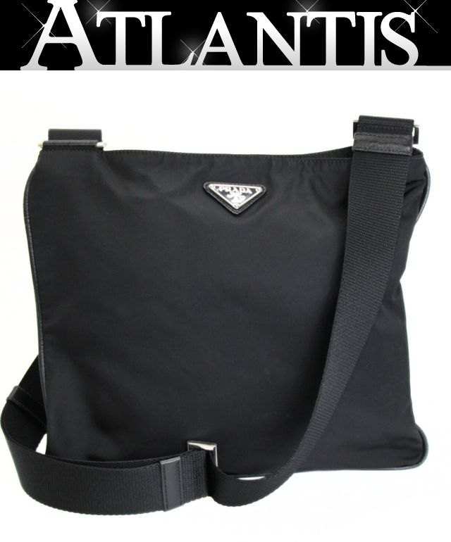 楽天市場】プラダ PRADA 三角ロゴ 巾着 ハンドバッグ ナイロン 黒