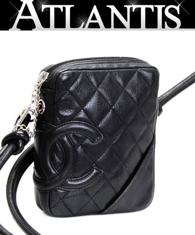 【CHANEL】カンボンライン バック　ブラック 楽天市場】【バッグ】CHANEL シャネル カンボンライン チェーン