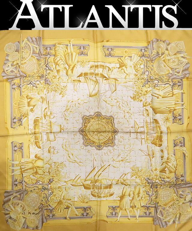 楽天市場】【アパレル】HERMES エルメス カレ90 スカーフ 大判スカーフ