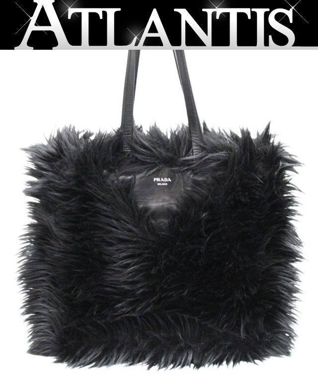 楽天市場】極美品 プラダ PRADA ガレリア スモール 2WAYバッグ ファー