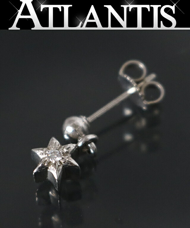 楽天市場】クロムハーツ ピアス タイニー スター ドロップ1 ピアス