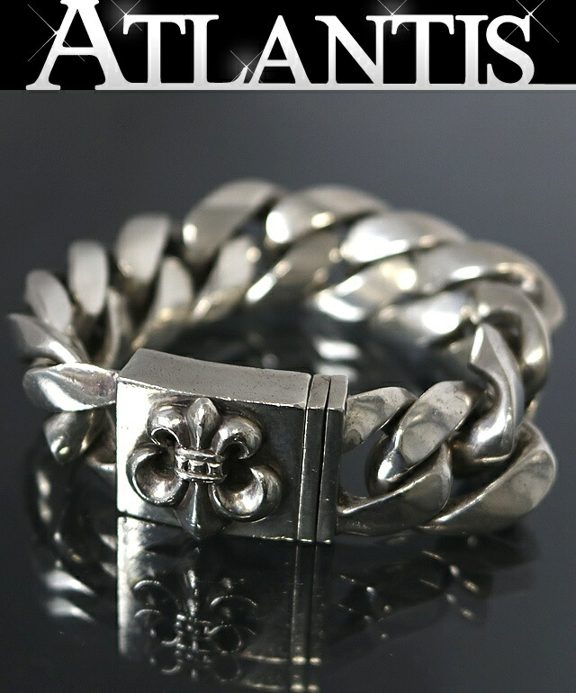 クロムハーツ silver925 CHプラス ピラミッドブレス ブレスレット