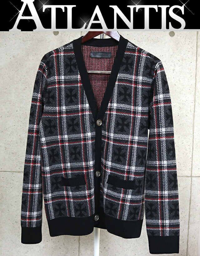 楽天市場】クロムハーツ ユニセックス カシミア シンプル カーディガン