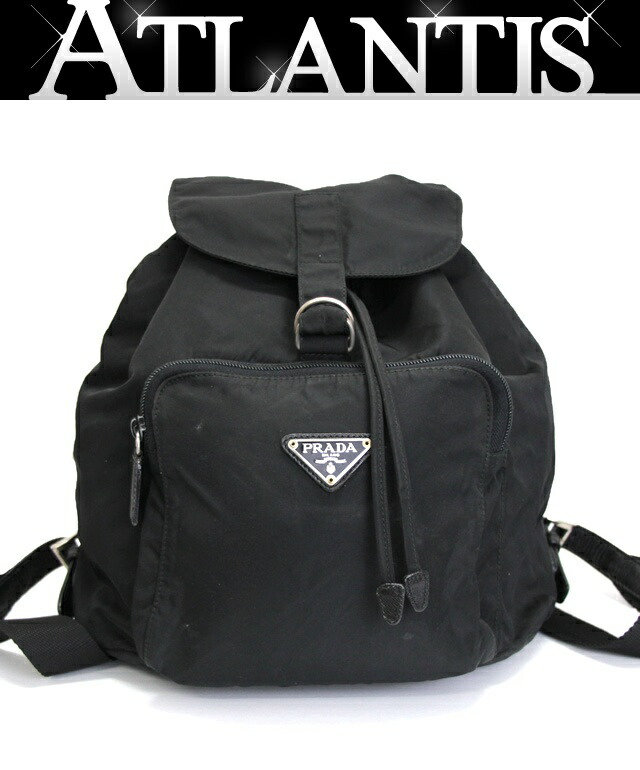 楽天市場】美品 プラダ PRADA 三角ロゴ リュックサック バックパック W