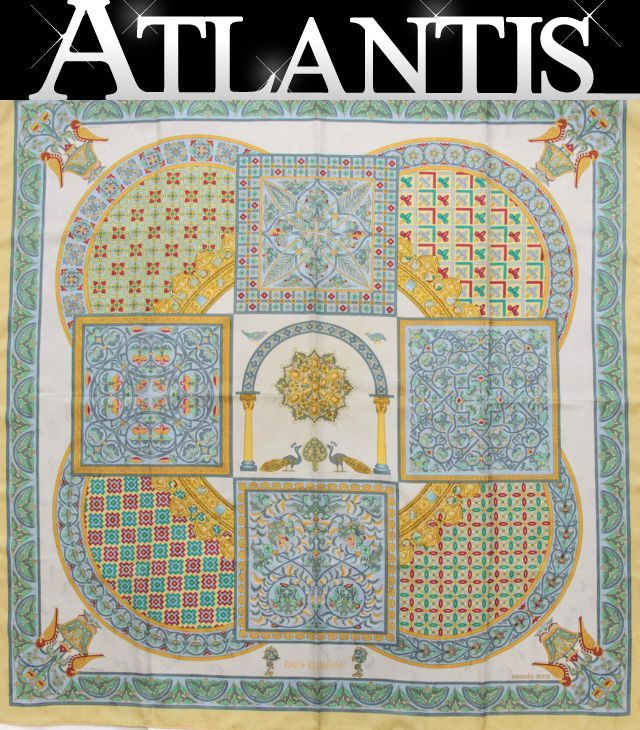 楽天市場】エルメス HERMES カレ90 Face au large 沖に向かって シルク