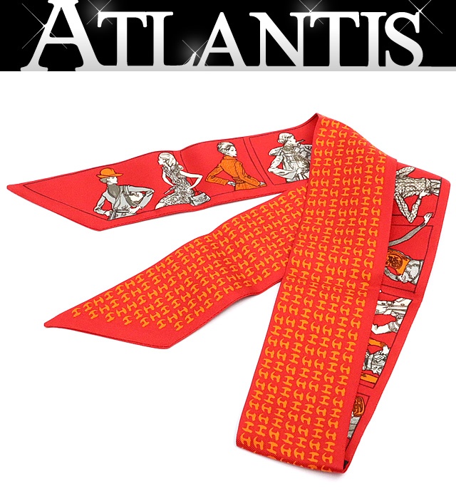 楽天市場】【広尾店】 エルメス HERMES ツイリー アメコミ柄 シルク100