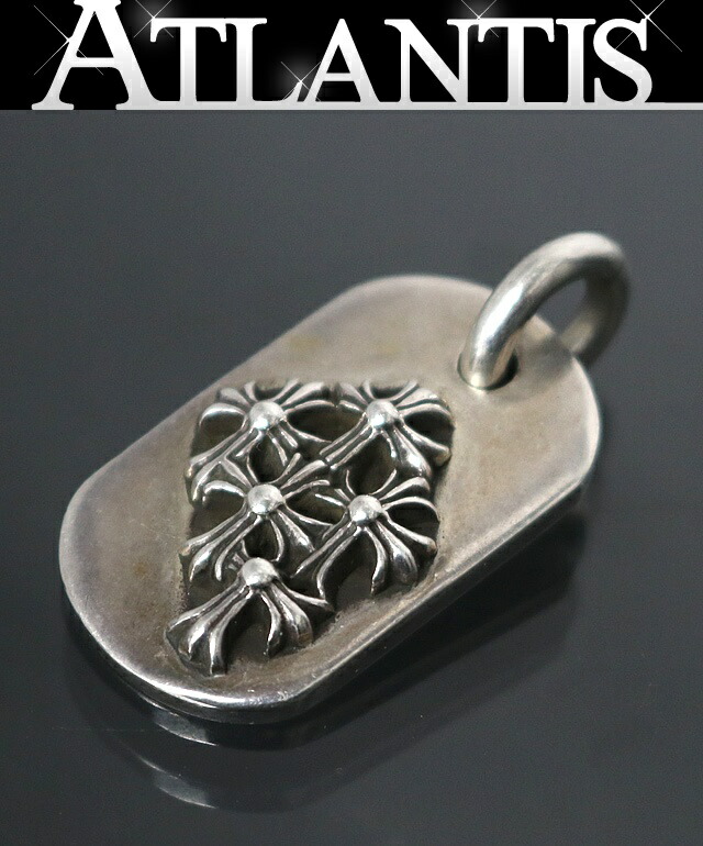 クロムハーツ ChromeHearts レイズドセメタリードッグタグ NYC限定 クロムハーツ（Chrome Hearts）ドッグタグ レイズドセメタリー NYC