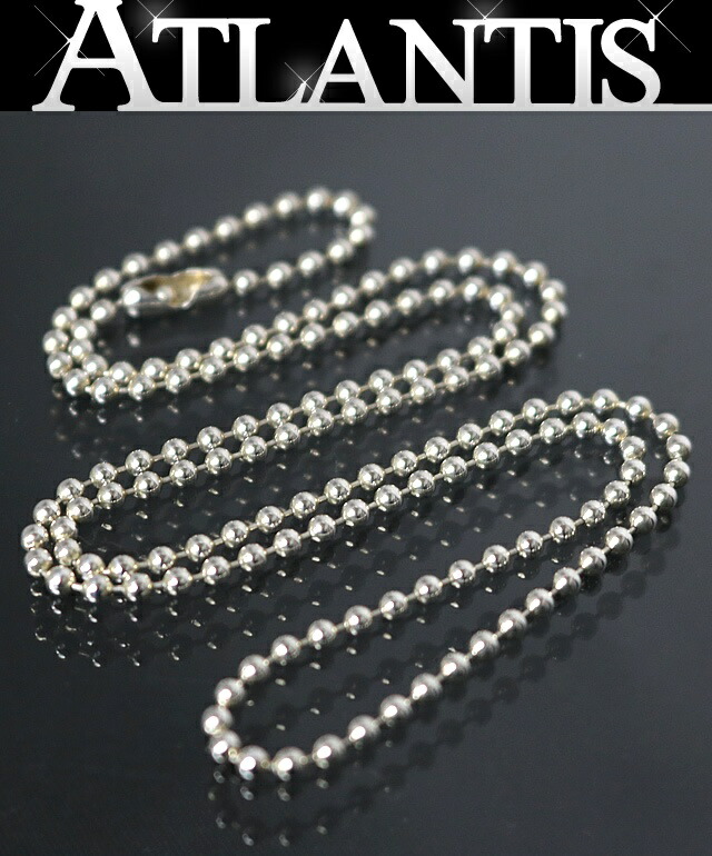 美品 CHROME HEARTS シルバー ボール チェーンネックレス 64cm 美品 CHROME HEARTS シルバー ボール チェーンネックレス 64cm CHROME
