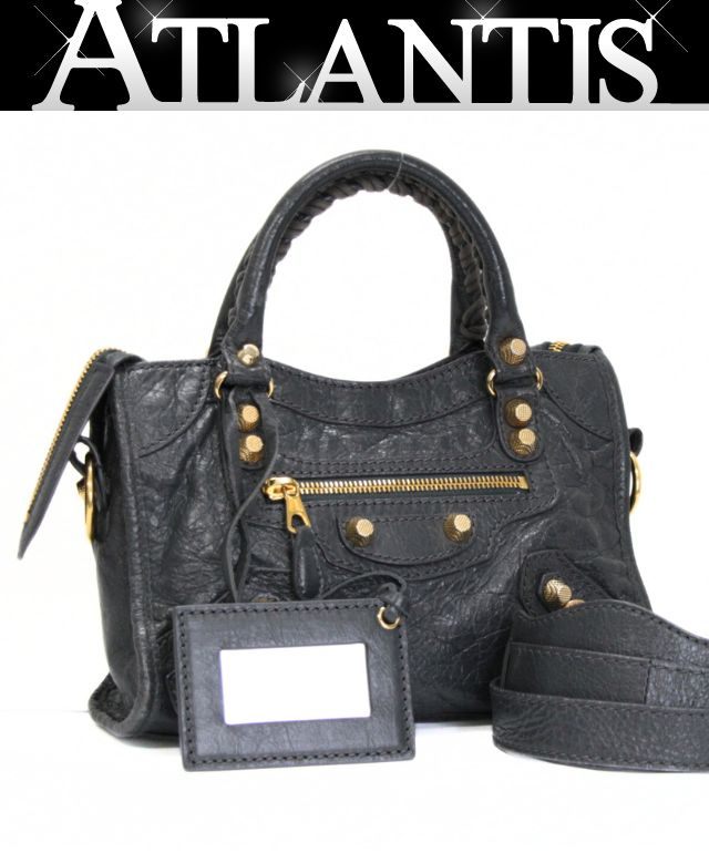 楽天市場】バレンシアガ BALENCIAGA ミニシティ 2WAYバッグ ベージュ G