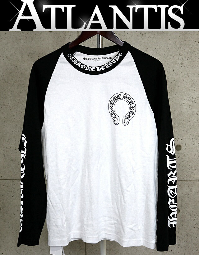 楽天市場】CHROME HEARTS クロムハーツ33 HORSESHOE LOGO LONG SLEEVE