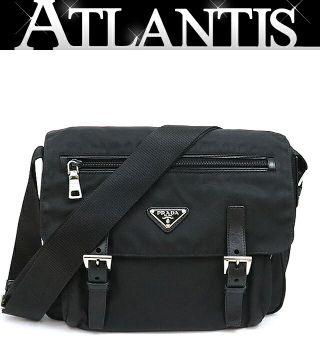 美品✨プラダ メッセンジャーバッグ 三角ロゴ プレート ナイロン レザー 大容量 楽天市場】【広尾店】 プラダ PRADA 三角ロゴ メッセンジャー