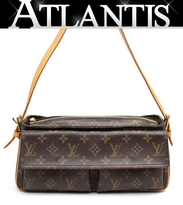 【広尾店】ルイヴィトン Louis Vuitton ヴィバシテMM 一ショルダーバッグ モノグラム M51164 【18000】
