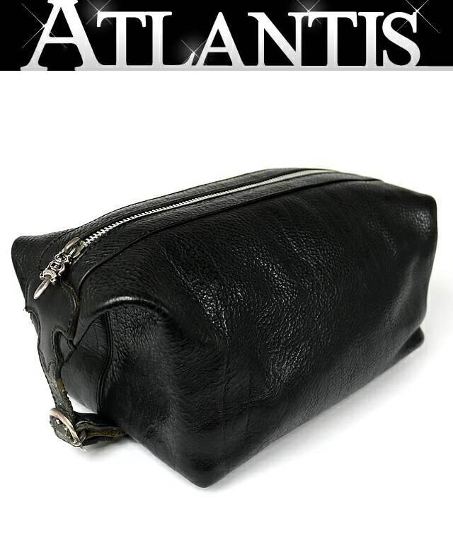 楽天市場】CHROME HEARTS クロムハーツ 巾着 レザーポーチ 革袋 保管袋