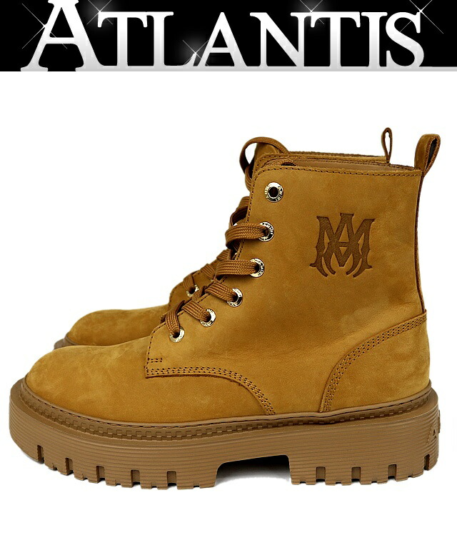 A*s様 美品!! アミリ / AMIRI サイドジップブーツ クラフトスエード AMIRI(アミリ) 「SKINNY STACK BOOT」サイドジップスウェードブーツ