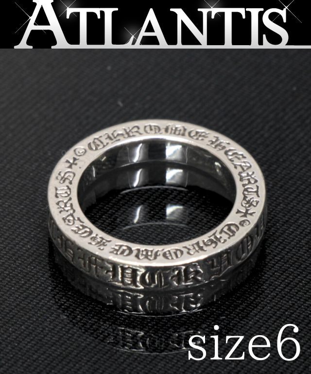 楽天市場】クロムハーツ【CHROMEHEARTS】【22K】スペーサーリング/3mm