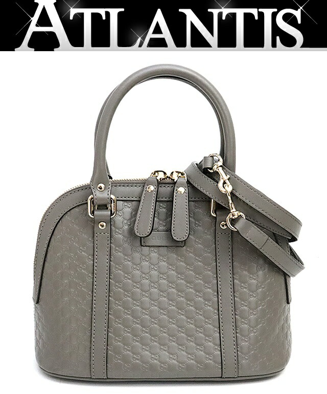 楽天市場】【中古】 グッチ GUCCI マイクログッチシマ 2WAYバッグ