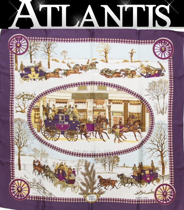 楽天市場】HERMES エルメス カレ 90 シルク100％ スカーフ The Bull