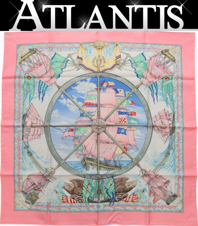 楽天市場】【未使用品】【アパレル】HERMES エルメス カレ90 スカーフ