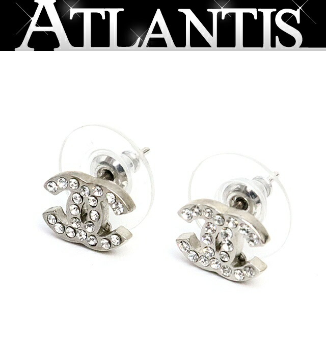 楽天市場】シャネル CHANEL ミニ ココマーク ラインストーン ピアス