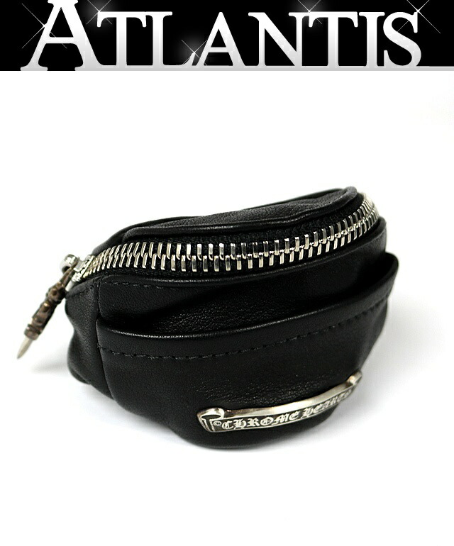 楽天市場】CHROME HEARTS クロムハーツ 巾着 レザーポーチ 革袋 保管袋