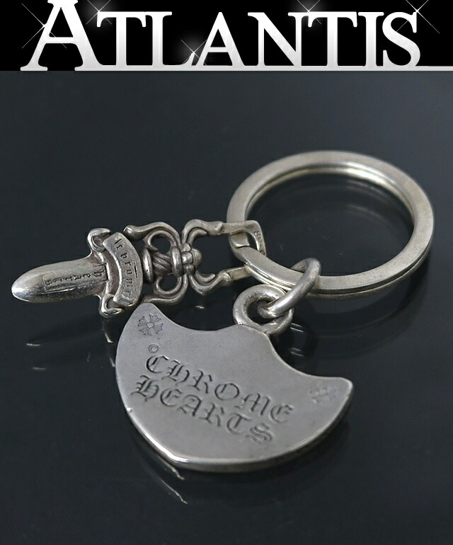 楽天市場】クロムハーツ 22金 ダガーチャーム キーリング クリップ