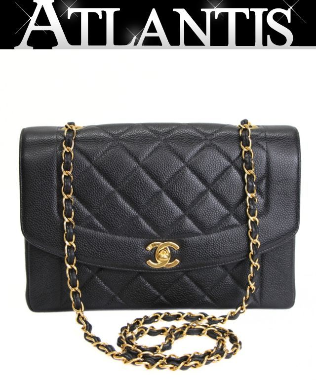 楽天市場】シャネル CHANEL ダイアナ22 マトラッセ チェーンショルダー