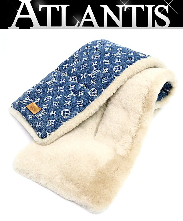 【広尾店】美品 ルイヴィトン Louis Vuitton LV×NIGO エシャルブ・シアリング ジーンズ 消音装置 モノグラム ジーンズ MP2703 【18377】