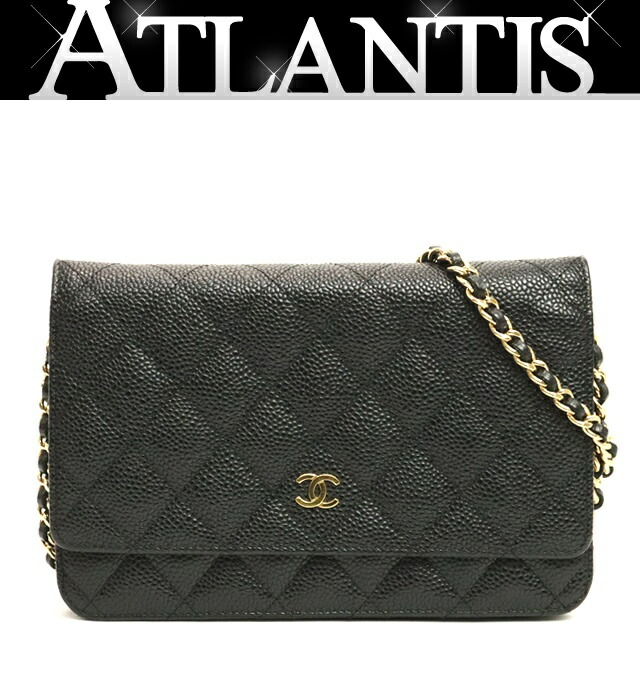楽天市場】美品 シャネル CHANEL マトラッセ チェーンウォレット