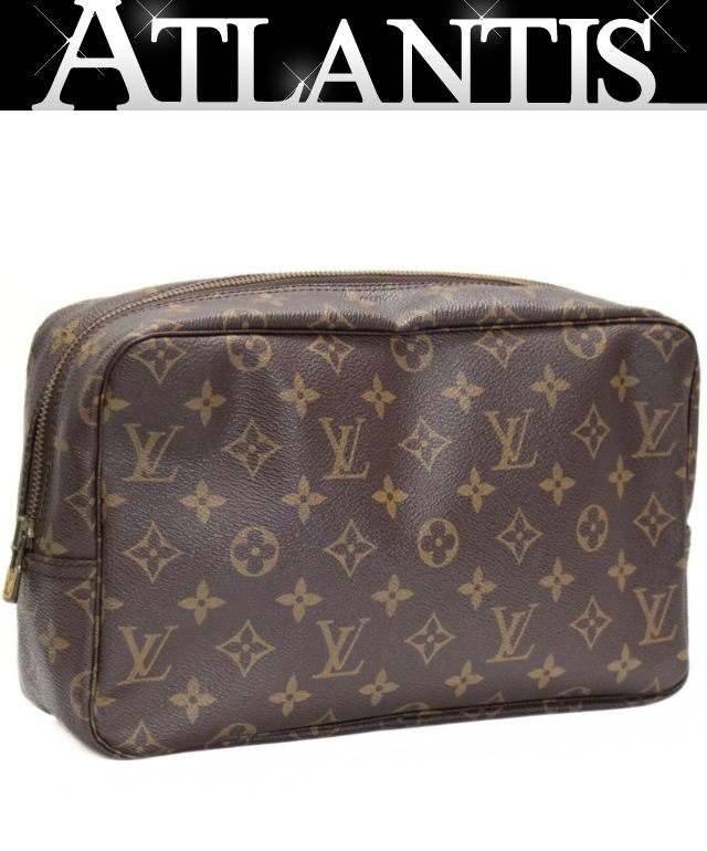 ルイヴィトン Louis Vuitton トゥルーストワレット28 化粧ポーチ モノグラム M47522 【72461】｜アトランティス