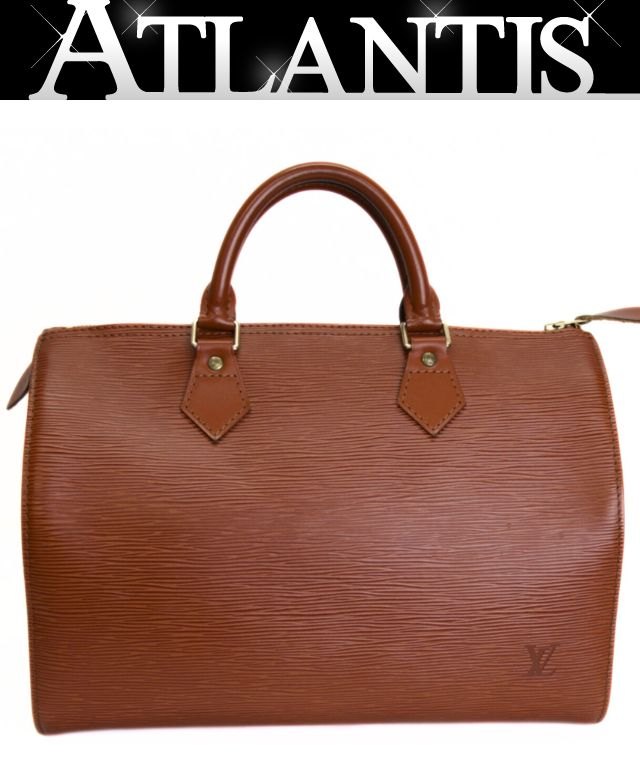 ルイヴィトン Louis Vuitton スピーディ30 ハンドバッグ ボストンバッグ エピ ケニアブラウン M43003 【72722】|アトランティス