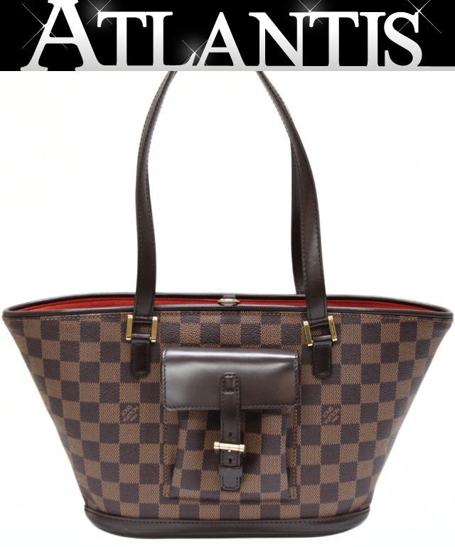 ルイヴィトン Louis Vuitton マノスクPM ハンドバック ダミエ N51121 【74105】 レディースバッグ-バッグ