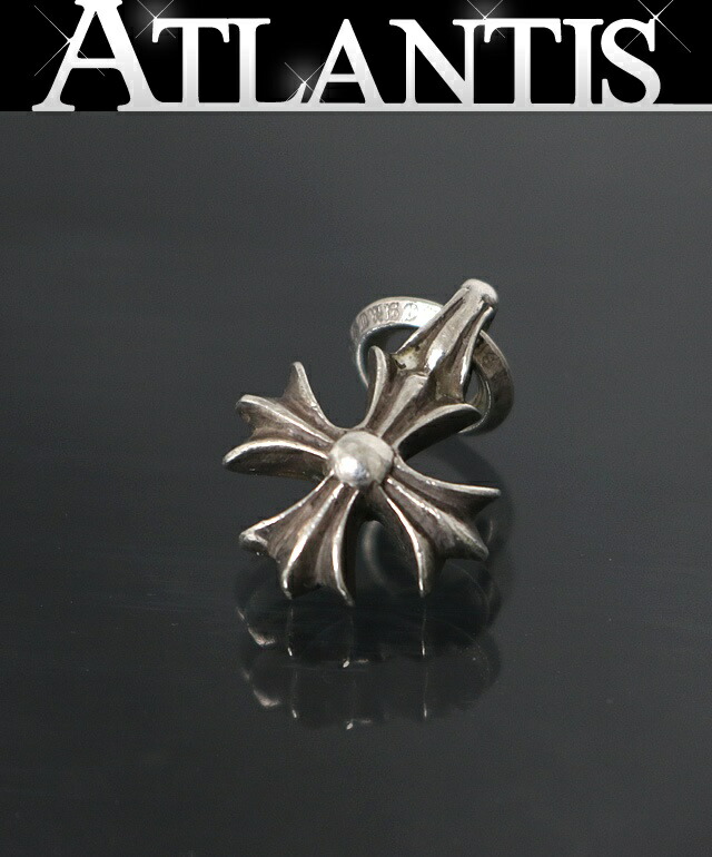 CHROME HEARTS 銀座店 クロムハーツ CH足し加える 惹きつける シャンデリヤ メンズ しろがね色 SV925 102630