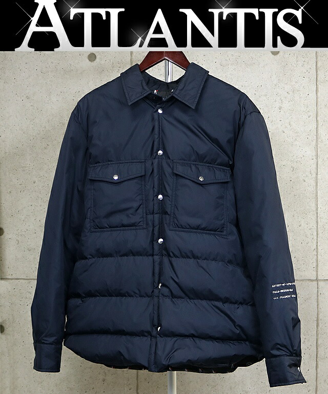 MONCLER 銀座店 モンク線路 欠けら BACK STAGE 落ちこむ メンズ size:4 紺 102767