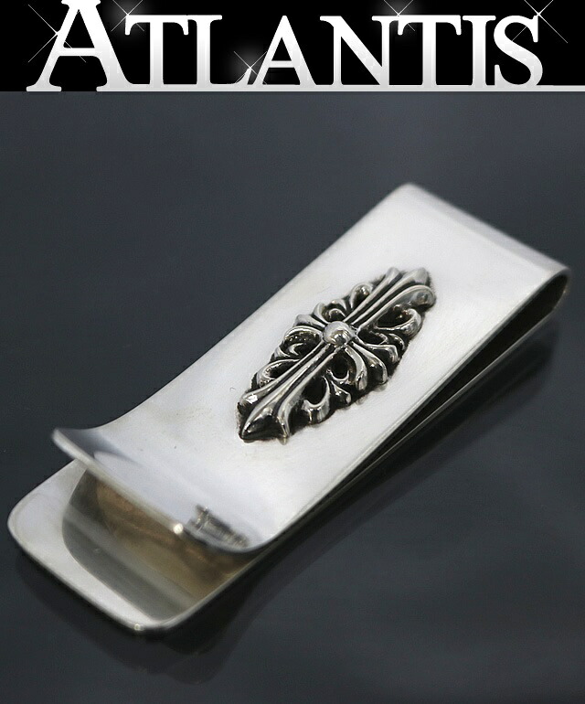 CHROME HEARTS 新宿店 クロムハーツ フローラルクロス マネークリップ メンズ シルバー SV925 30939|アトランティス