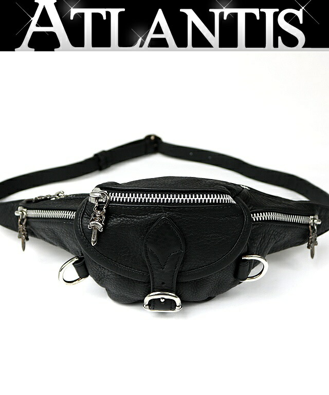 CHROME HEARTS 銀座店 クロムハーツ 美品 スナットパック ミニ 上半身御徒面子 メンズ SV925 黒 102808