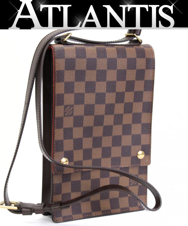 ルイヴィトン LOUIS VUITTON ポートベロー ショルダーバッグ ダミエ N45271 【74346】
