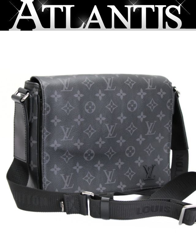 美品 ルイヴィトン Louis Vuitton ディストリクトPM NV3 ショルダーバッグ モノグラムエクリプス M46255 RFID 【74370】 ショルダーバッグ・メッセンジャーバッグ-バッグ-バッグ・小物・ブランド雑貨