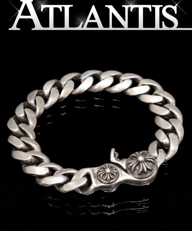 CHROME HEARTS 新宿店 クロムハーツ SALE 古典派音楽繋がり スモール ゼムクリップ ブレス メンズ しろがね色 SV925 30769