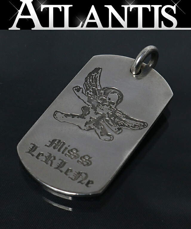 CHROME HEARTS 銀座店 クロムハーツ フォティ ミスラーレン ラージ ドッグタグ ペンダント シルバー SV925 103017|アトランティス