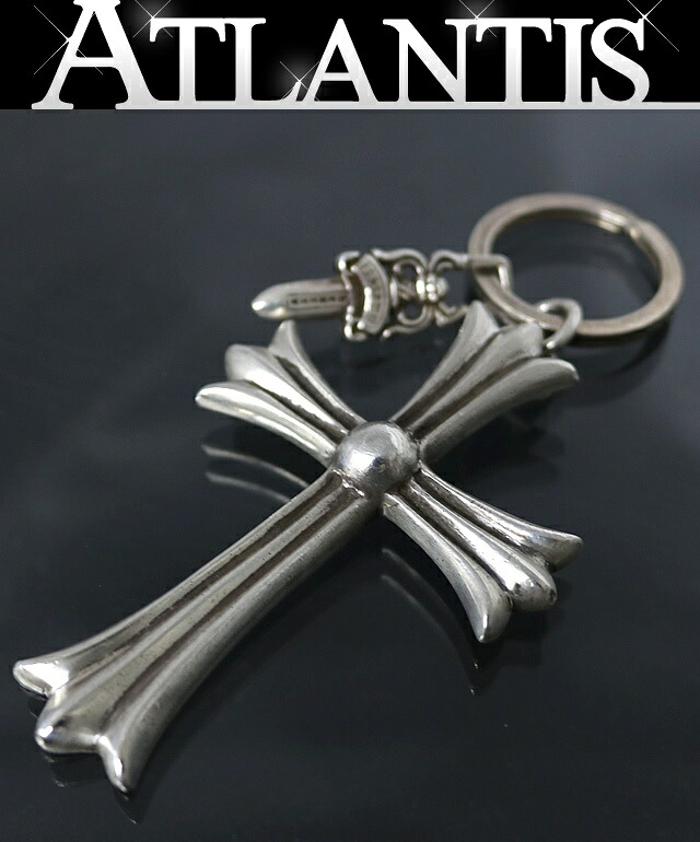 CHROME HEARTS 銀座店 クロムハーツ ラージクロス 透き間 ダガー 足がかり輪っか メンズ しろがね色 SV925 103035