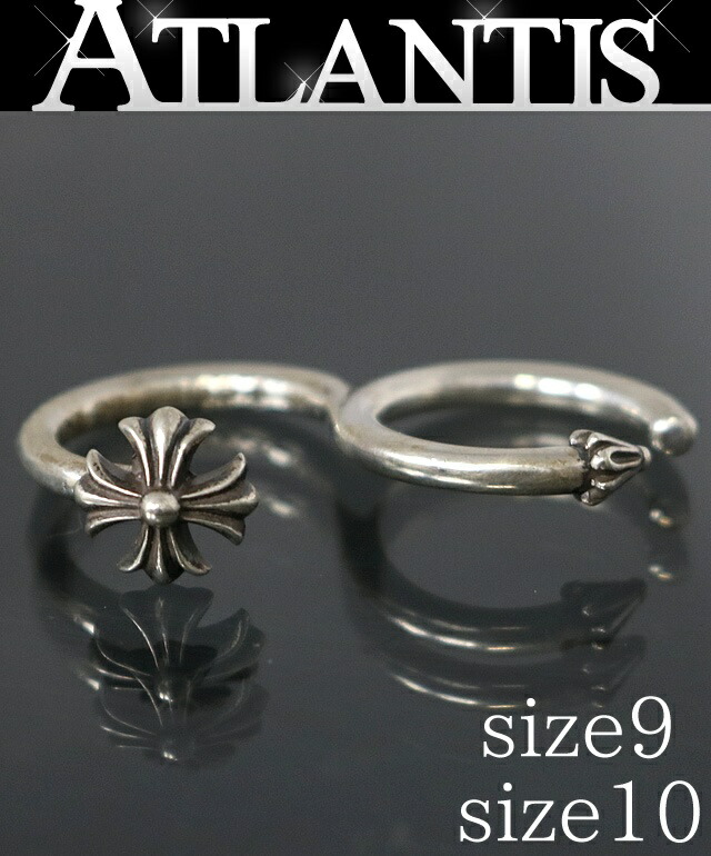 CHROME HEARTS 銀座店 クロムハーツ CH足し加える ナックル 輪っか 指環 メンズ SV925 約9号約10号 102130