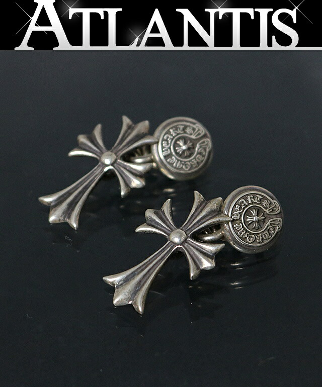 CHROME HEARTS 銀座店 クロムハーツ タイニーCHはりつけ台 折り返し メンズ しろがね色 SV925 101720