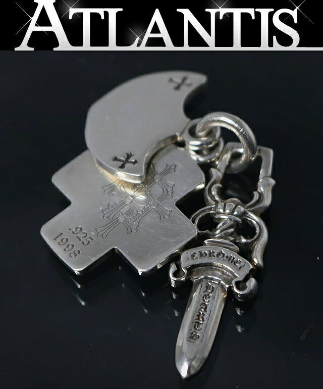 CHROME HEARTS 銀座店 クロムハーツ スリートリンケッツ 引きつける シャンデリヤ メンズ しろがね色 SV925 102779